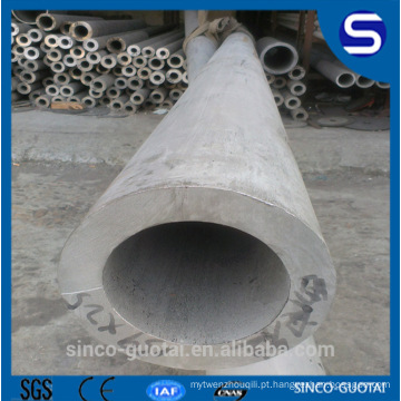 Tubulação soldada de aço inoxidável de Wenzhou / peso / tamanhos